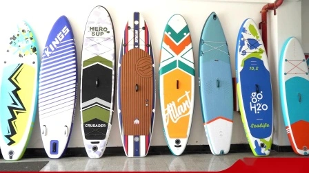 2022 Novo design epóxi personalizado de madeira Stand up Paddle Board Sup Prancha de surf