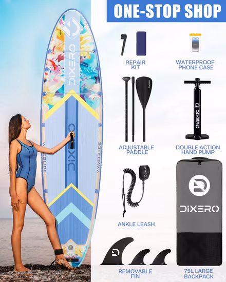 10'6''x30''x6'' Transporte direto Garantia de qualidade de fábrica em toda a prancha de surf Sup inflável Stand up Paddle Board
