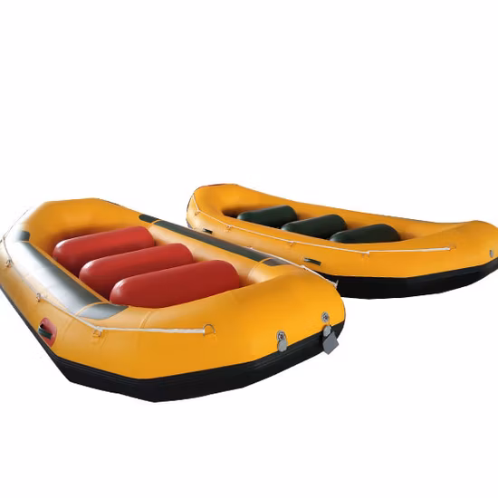 Ilife Rafting 4.3m Inflável Hypalon/PVC Água Branca Jangadas de Rio Whitewater com 10 Pessoas/Auto Bailing I